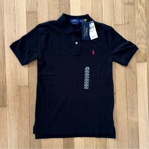 Polo Ralph Lauren Polo Shirt Youth Medium (8-10) Brand New Black